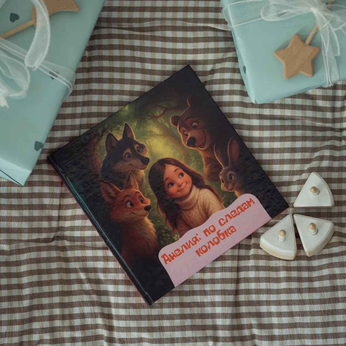 Персональная книга — стиль книжная иллюстрация