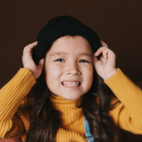 Портрет девочки — главной героини персональной книги