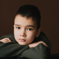 Портрет мальчика — главного героя индивидуальной книги